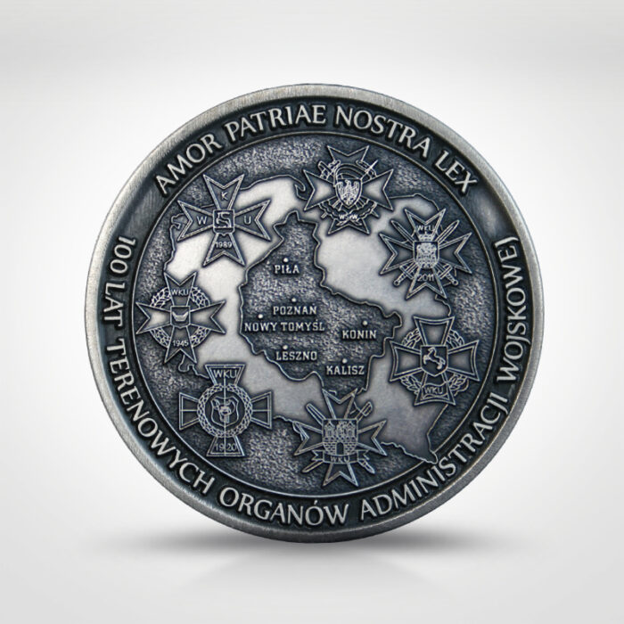 Odznaczenie z indywidualnym grawerem - 100lat Terenowych Organów Administracji Wojskowej 4