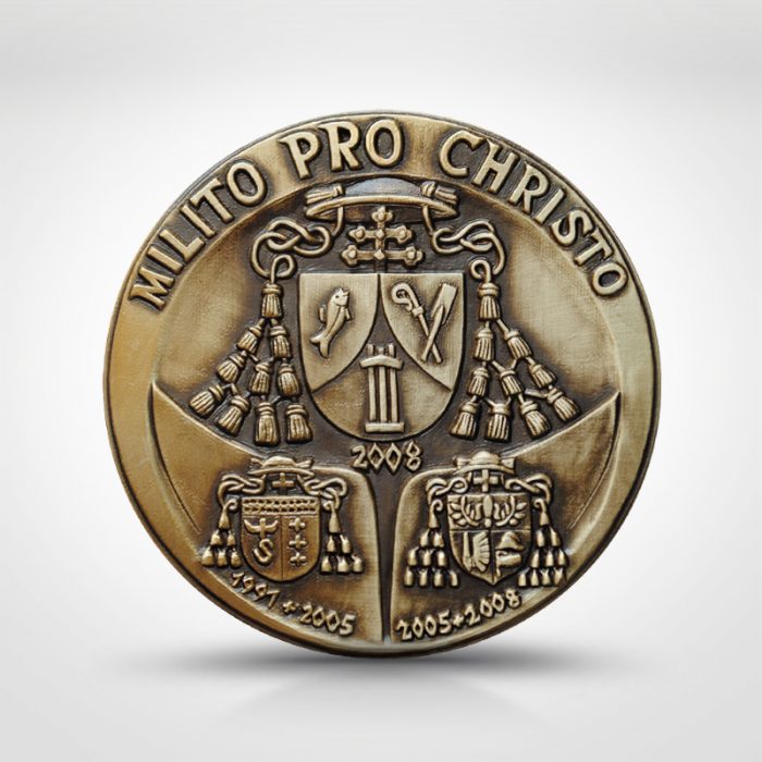 Polmet producent medali, odznaczeń - 25lat Sakry Biskupiej 1