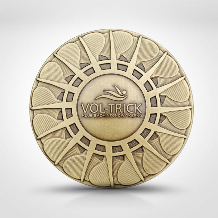 Medale z personalizacją - Badminton Kępno 2