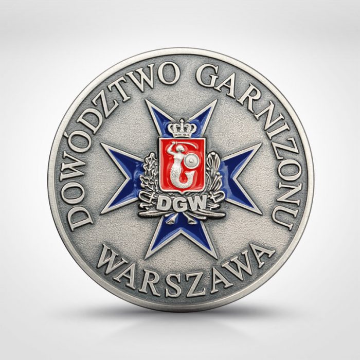 odznaki i medale pamiątkowe, wykonane z najwyższą precyzją - Dowództwo Garnizonu Warszawa 2