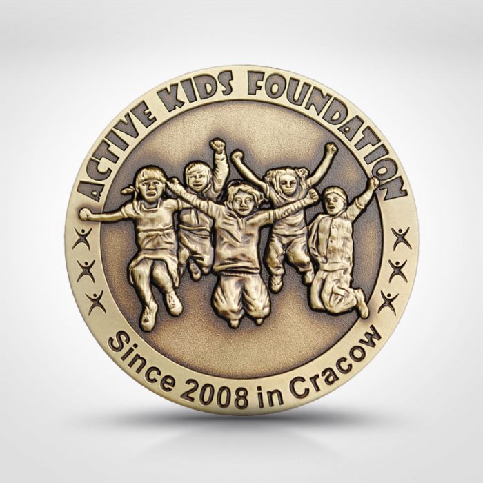 Przypinki, odznacznia, znaczki, pinsy 3d na pamiątkę - Fundacja Aktywne Dzieciaki 2