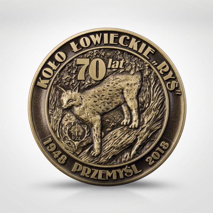 Dedykowana przypinka - KŁ Ryś Przemyśl 2