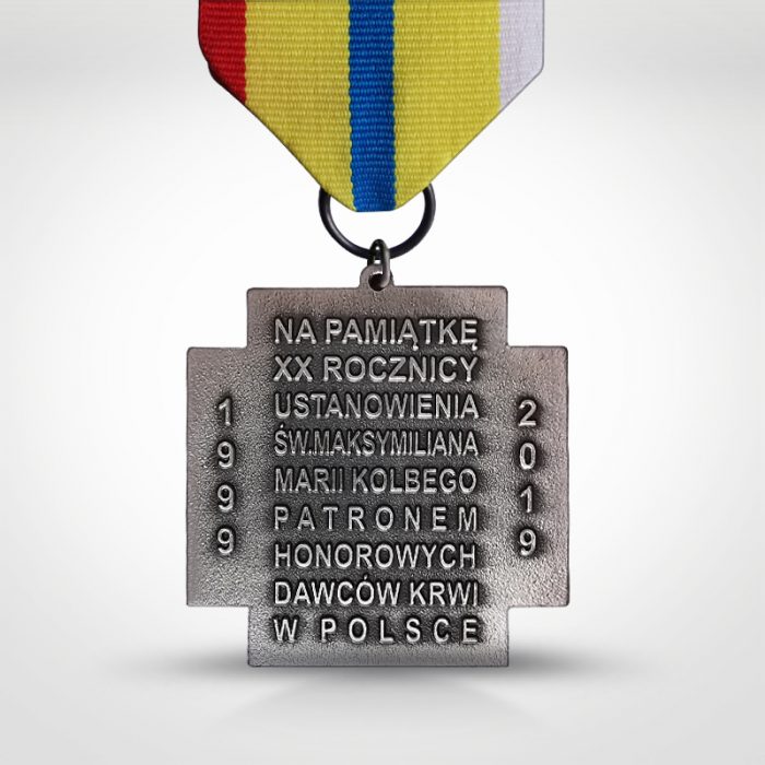 Medal upamiętniający - Krzyż Maksymilian 2