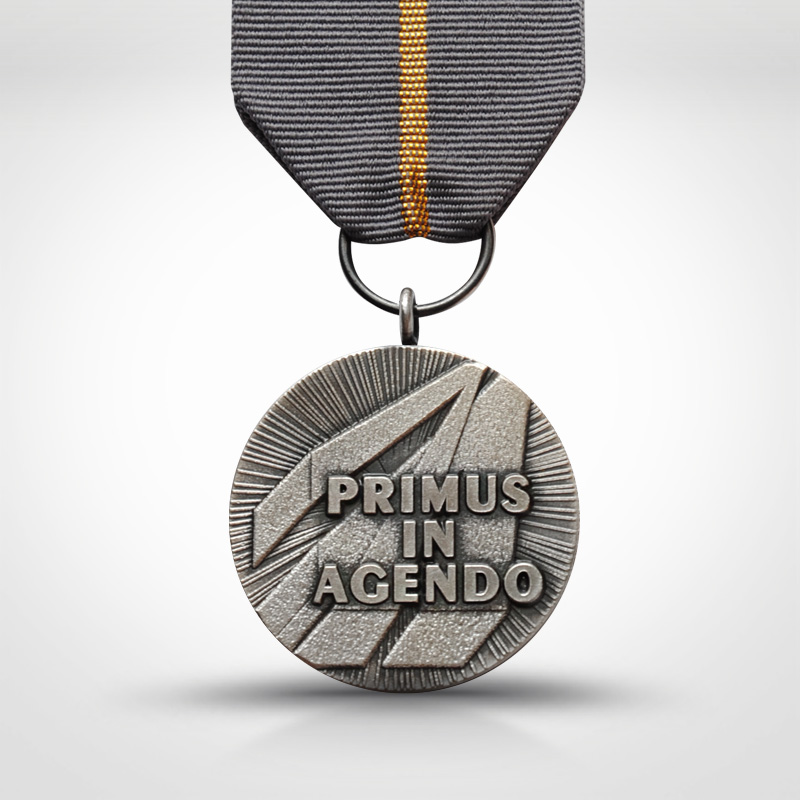 Primus In Agendo Polmet Medale, pinsy, znaczki metalowe
