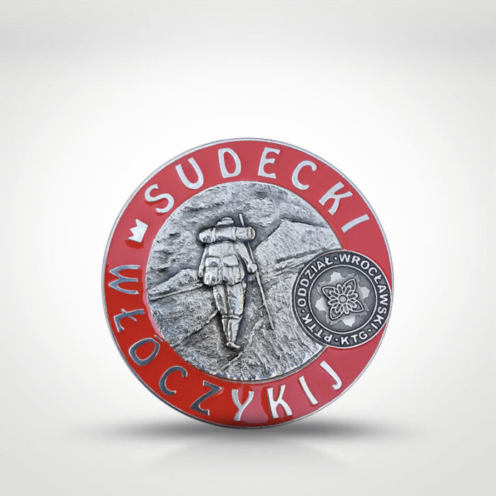 Personalizowany pins - idealny na prezent, event albo po prostu dla siebie - Sudecki Włóczykij NS