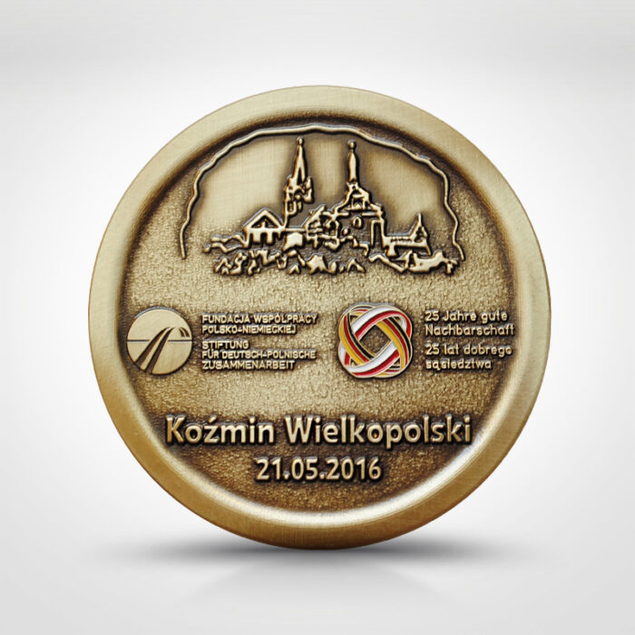 Ekskluzywny pins z symbolem Bellheim 2