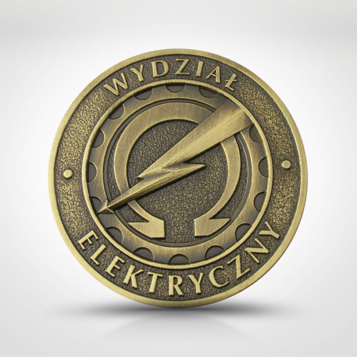 Eleganckie odznaczenie dla absolwentów, pracowników naukowych - Politechnika Wrocławska (1E)