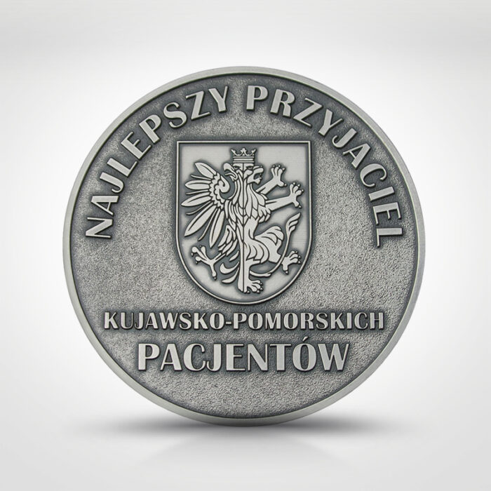 Personalizowane medale, przypinki, znaczki 60 LAT WOMP (2B)