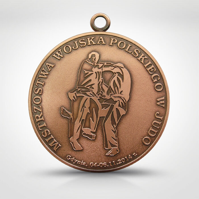 Medal mistrzostwa sportowe Judo 2c