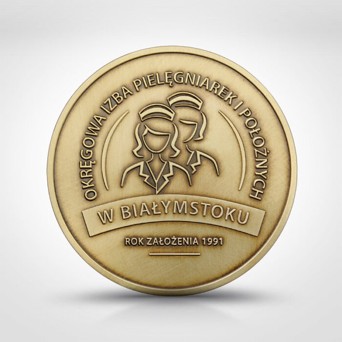 Znaczek okolicznościowy - wyróżnienie dla osób, które zasługują na więcej OIPiP Białystok 3