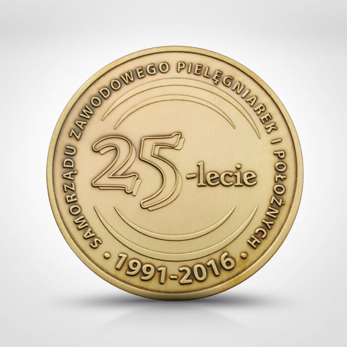 Przypinka jubileuszowa - OIPiP Białystok 4