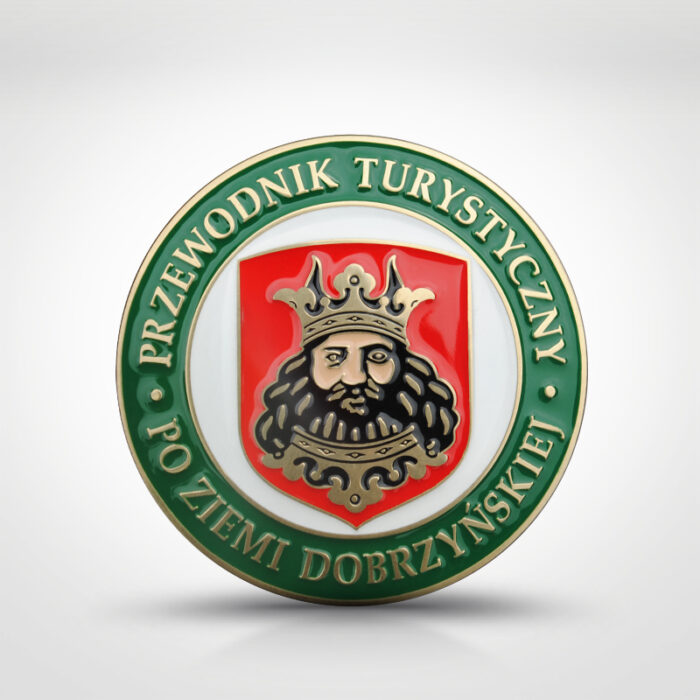 Personalizowana przypinka - Przewodnik Turystyczny Po Ziemi Dobrzyńskiej 2