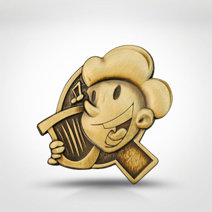 Przypinka z logo? Idealna na eventy, targi i konferencje - Qumple 3