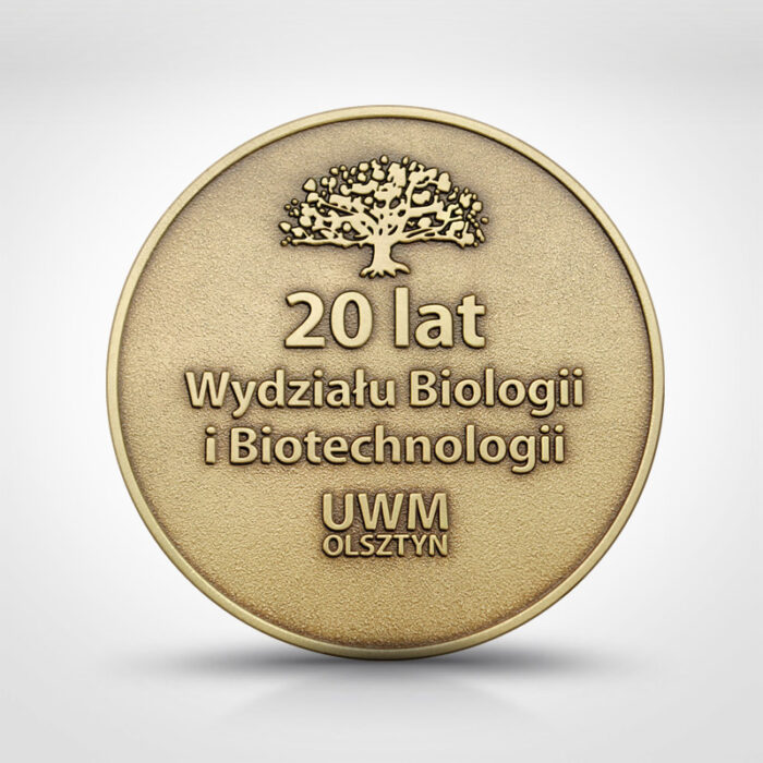 Reprezentacyjna przypinka - na uroczystości, przysięgi i rocznice - UWM Olsztyn 2